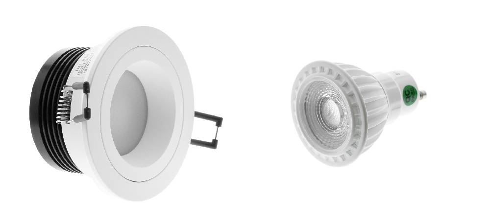 LED cannot withstand heat and LED bulb and bulb differ significantly in their heat management.