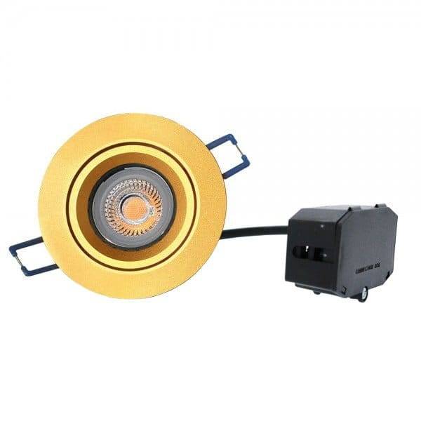 gold coloured aluminium frame IP21 for ModLed LedStore.fi