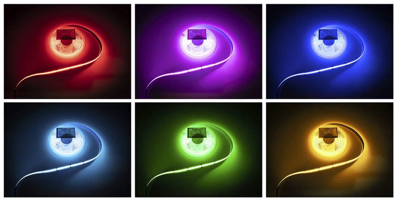 RGB strip, festive lighting requires colour, which is easily provided by LED strip.