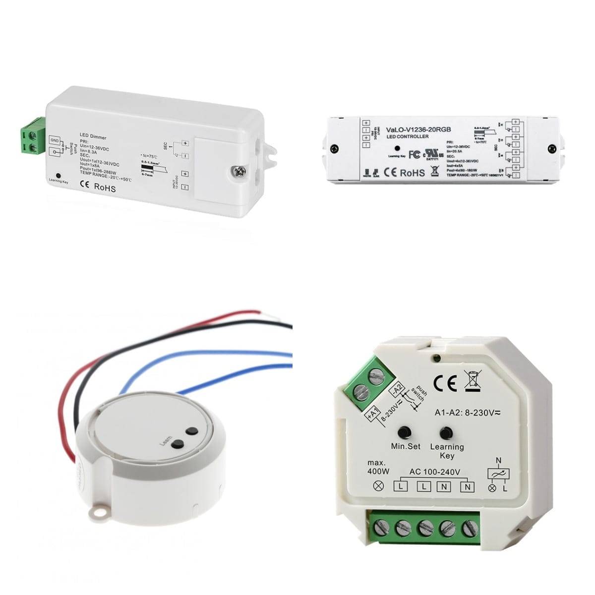 wireless control in the picture of receivers  