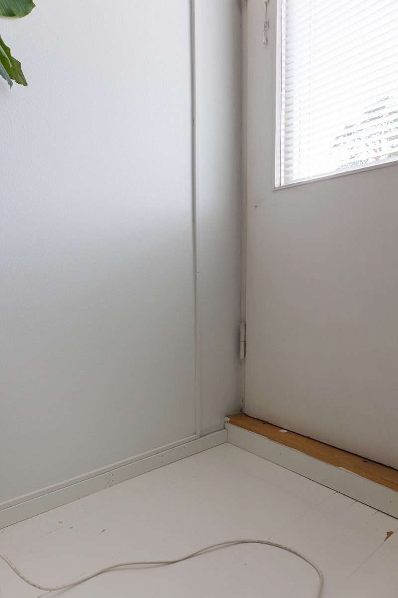 The conduit can be extended up to the socket.